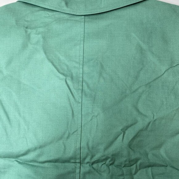NEW TALBOTS Women Cropped Spring Jacket Green Size 10 – Patch Pockets, Button-Up - Picture 10 of 10